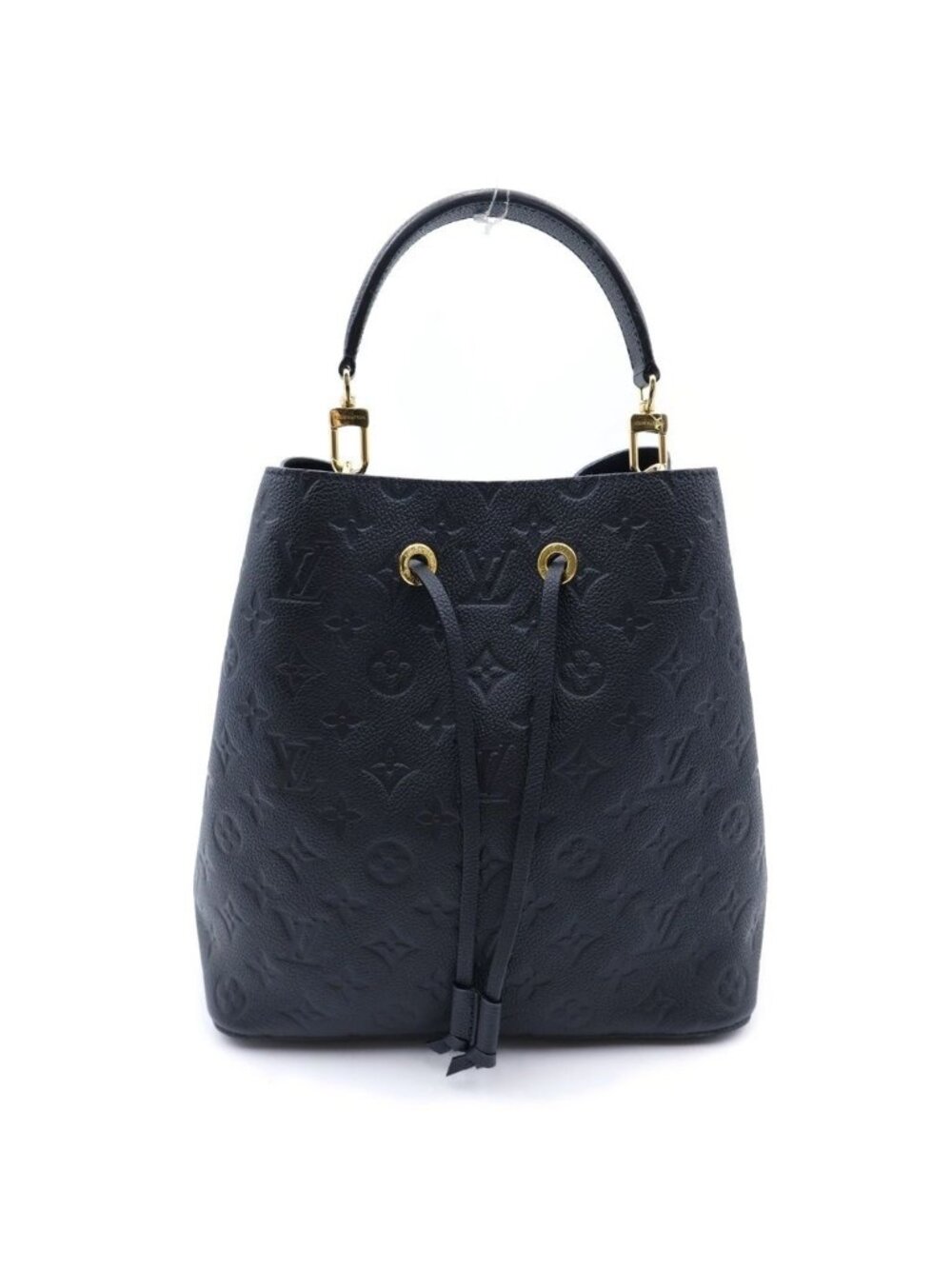 Louis Vuitton Empreinte Neo Noe Shoulder Bag Drawstring Black Noir Leather Gold